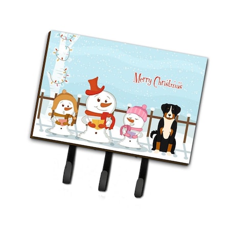 Carolines Treasures Merry Christmas Carolers Appenzeller Sennenhund Leash or Key Holder BB2374TH68